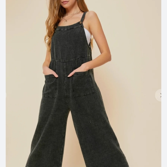 heyson Pants & Jumpsuits Heyson Gauze Jumpsuit Size Larger Poshmark